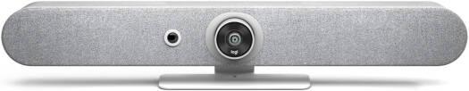 Logitech Rally Bar Mini All-in-One Webcam, Video Bar for Medium Rooms, Up to 4k Display Resolution, PTZ Camera, AI Viewfinder, Zoom/Tilt/Pan, White - eBuy UAE